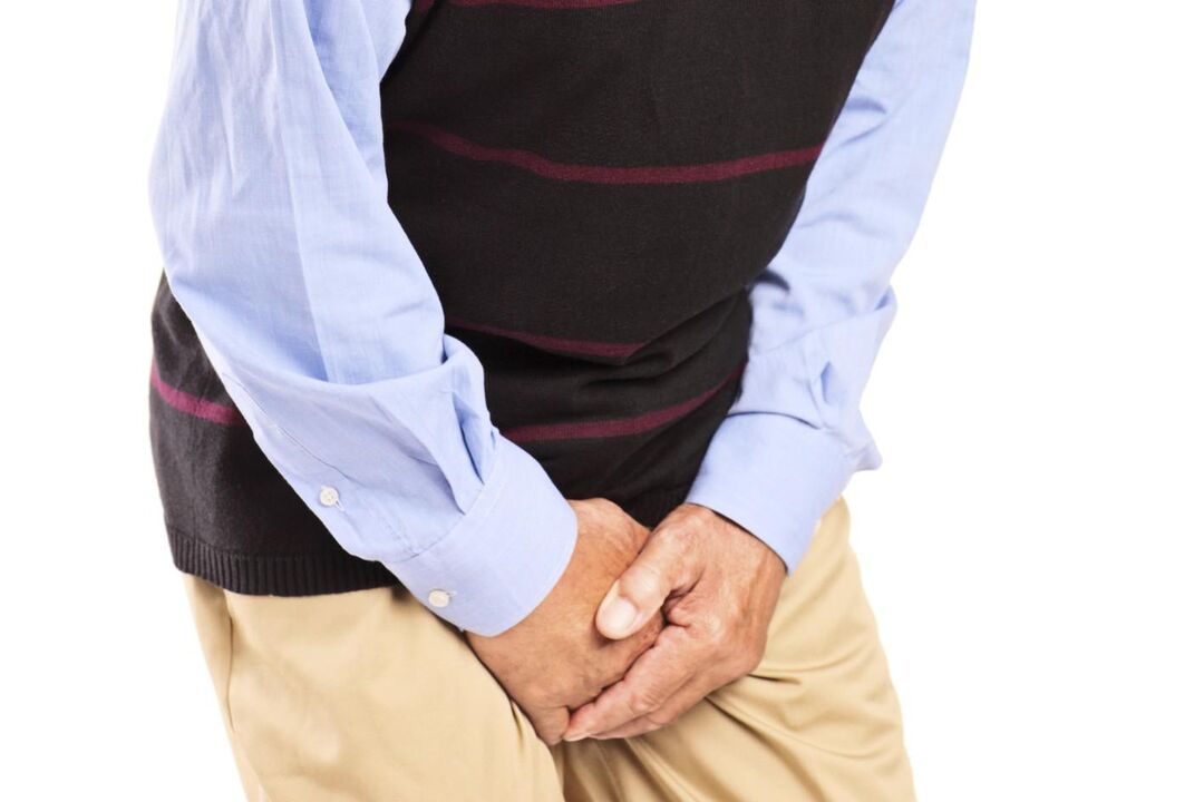 患有充血性前列腺炎的男性会受到腹股沟区域疼痛或剧烈疼痛的困扰